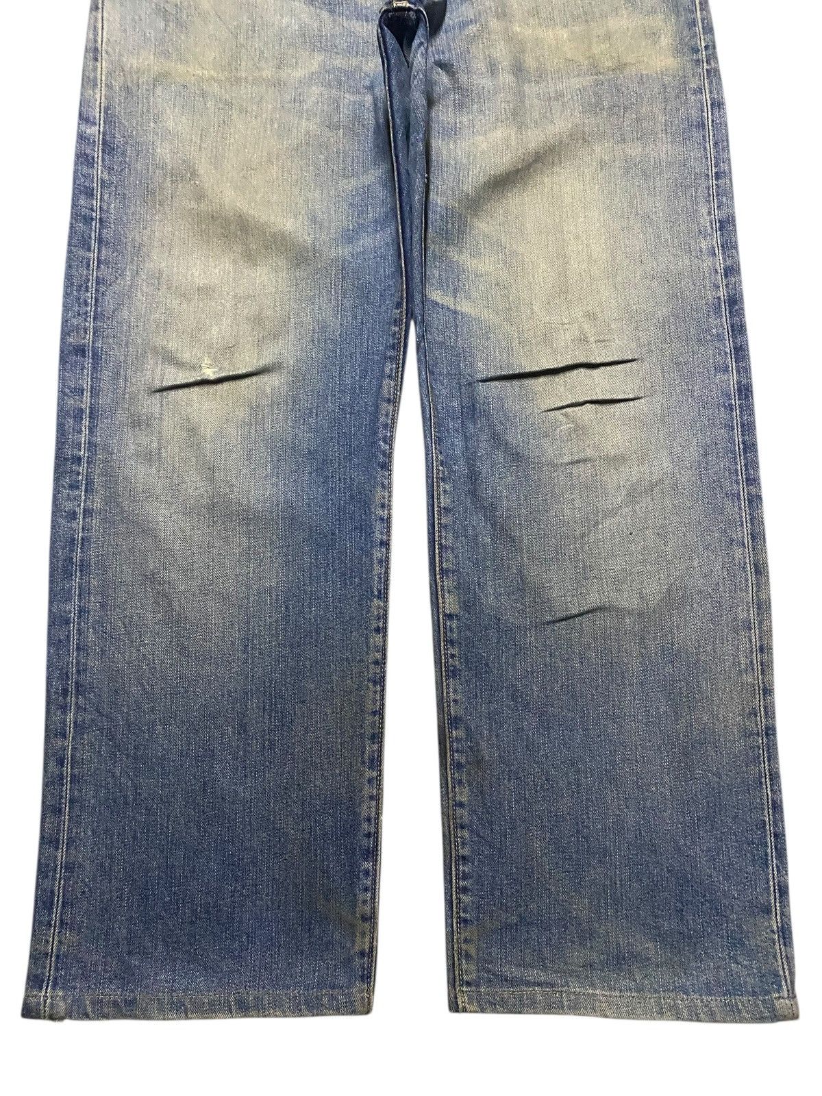 Vintage Vintage Gu Jeans Mud Wash Distressed Loose Jeans Size US 36 / EU 52 - 5 Thumbnail
