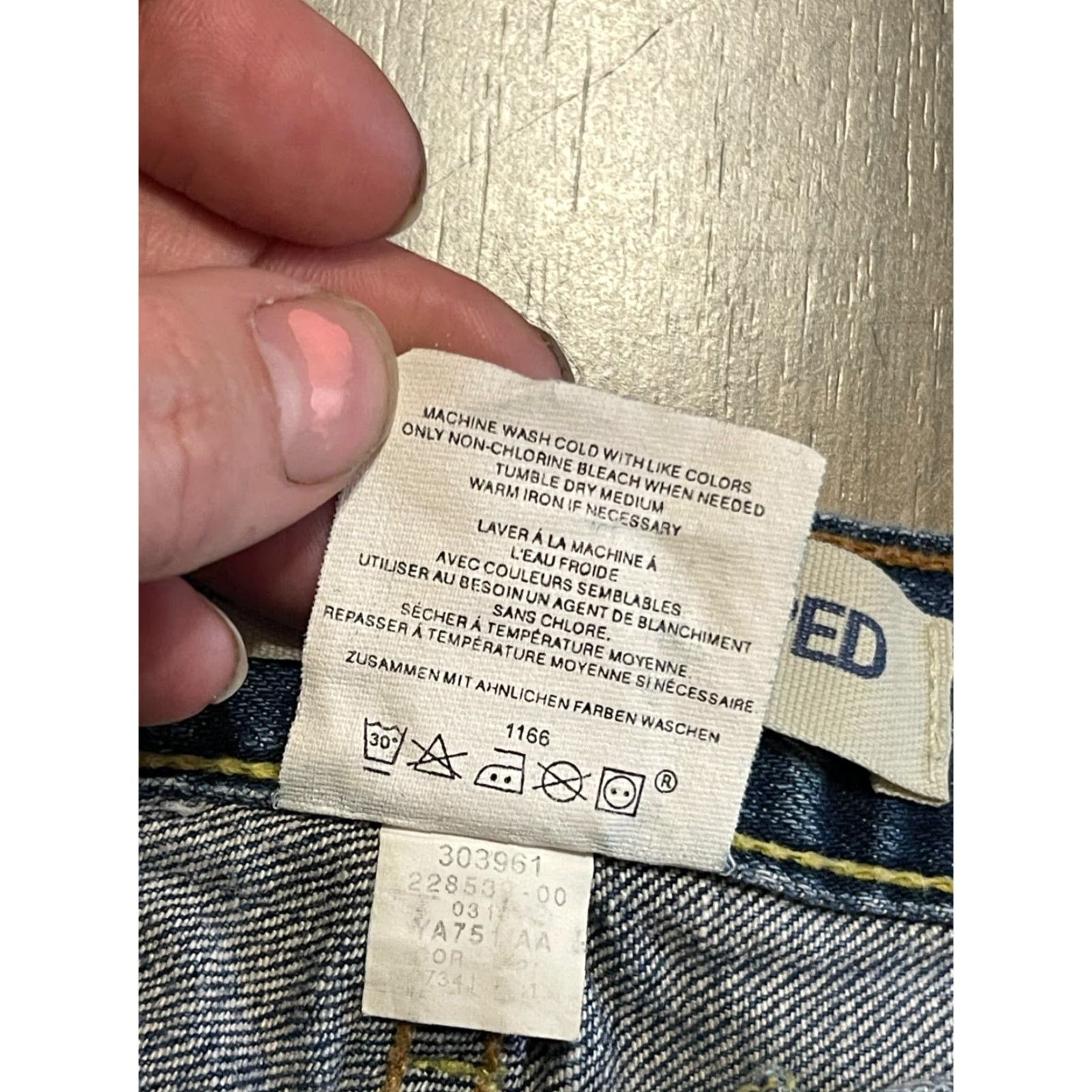 Gap Gap Jeans Womens Size 16 Blue Denim Low Rise Cropped Pockets Size 38" / US 16 / IT 52 - 5 Thumbnail