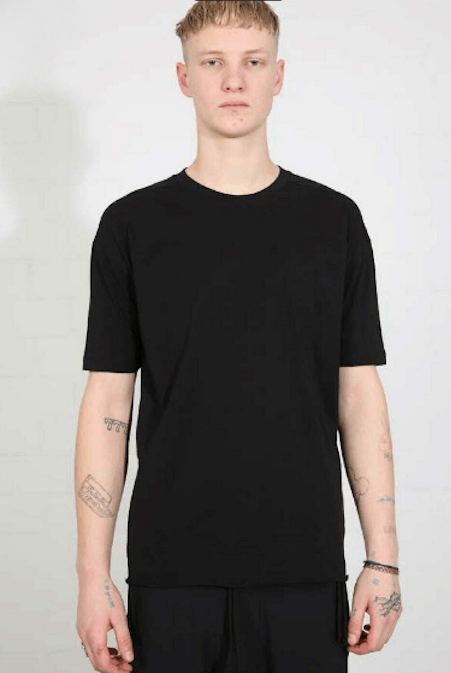 Thom Krom Thom Krom Men T-Shirt Black Cotton Size US S / EU 44-46 / 1 - 8 Thumbnail