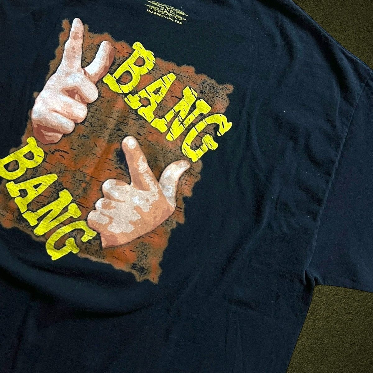 WWE VINTAGE TNA CACTUS JACK MANKIND BANG BANG Size US XXL / EU 58 / 5 - 3 Thumbnail