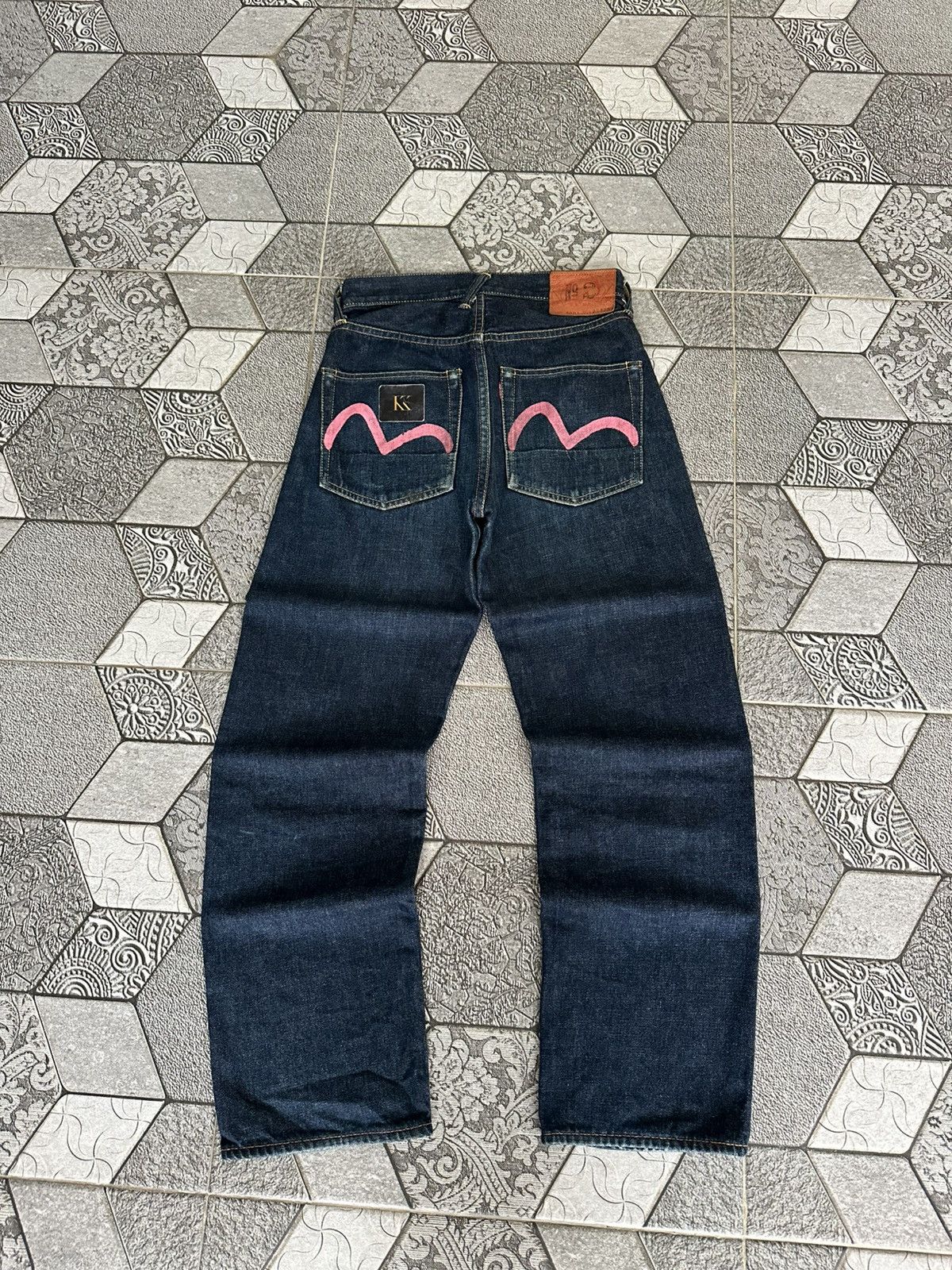 Evisu Evisu no.2 lot 2001 selvedge faded denim | Grailed