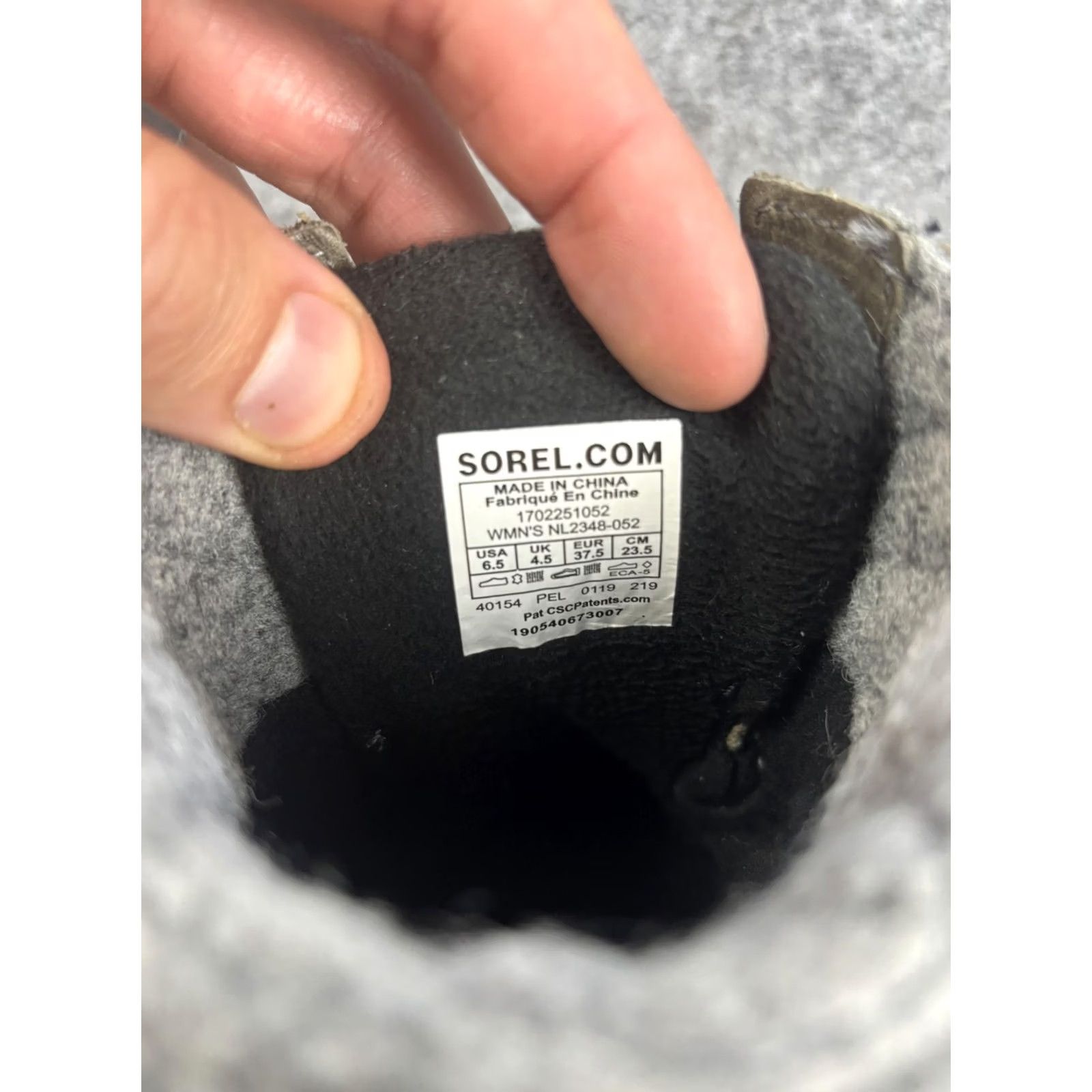 SOREL Sorel Slimpack II Lace Boots Womens 6.5 Brown Gray Waterproof Winter Snow Size US 7 / IT 37 - 6 Thumbnail