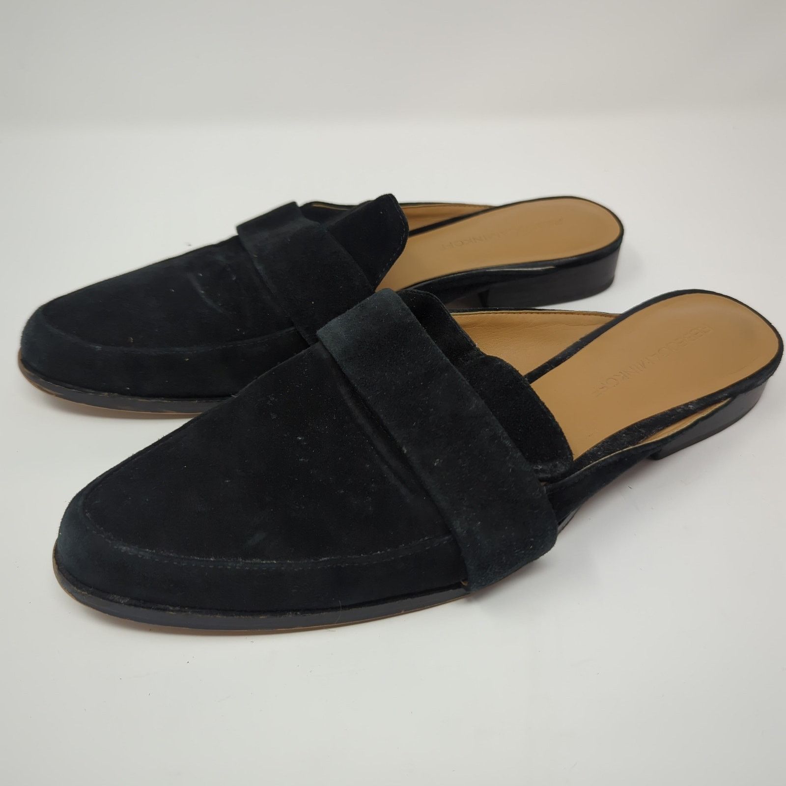 Rebecca Minkoff Rebecca Minkoff Black Slip On Suede Pointed Toe Size 8.5 Size US 8.5 / IT 38.5 - 1 Thumbnail