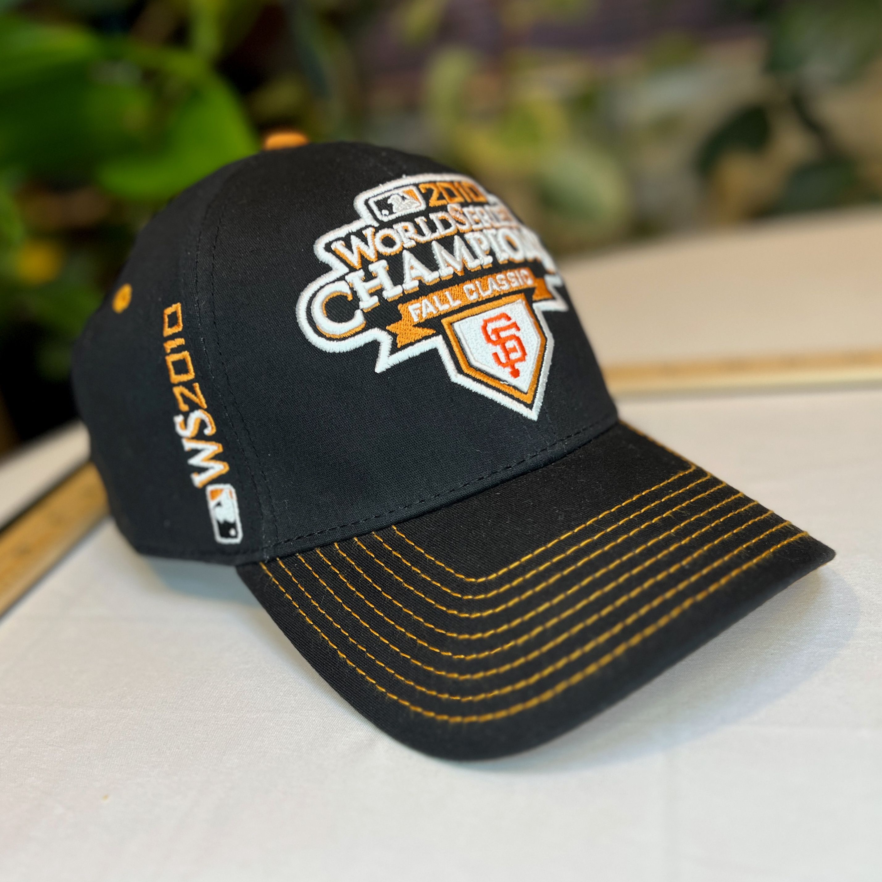 New Era San Francisco Giants 2010 World Series MLB Baseball Hat Size ONE SIZE - 3 Thumbnail
