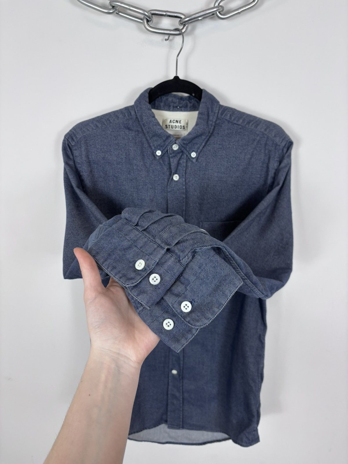 Acne Studios Acne Studios Isherwood Flan AW13 Men’s Flannel Shirt Size US M / EU 48-50 / 2 - 7 Thumbnail