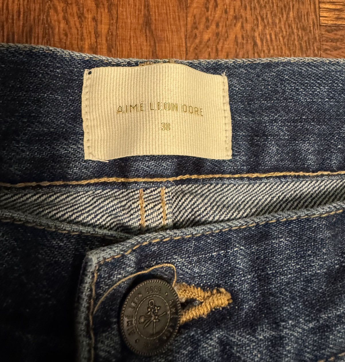 Aime Leon Dore Aime Leon Dore Japanese Selvedge 5 Pocket Denim Size US 38 / EU 54 - 3 Thumbnail