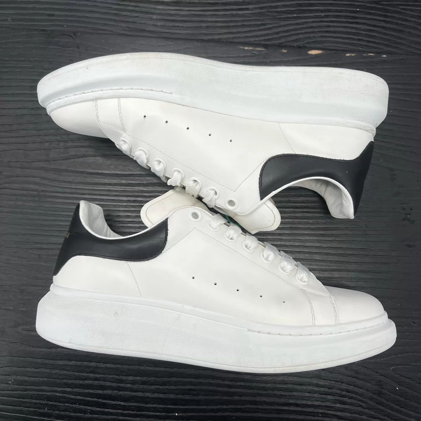 Alexander McQueen McQ Black Tail Smooth Calfskin 42 Size US 9 / EU 42 - 7 Thumbnail