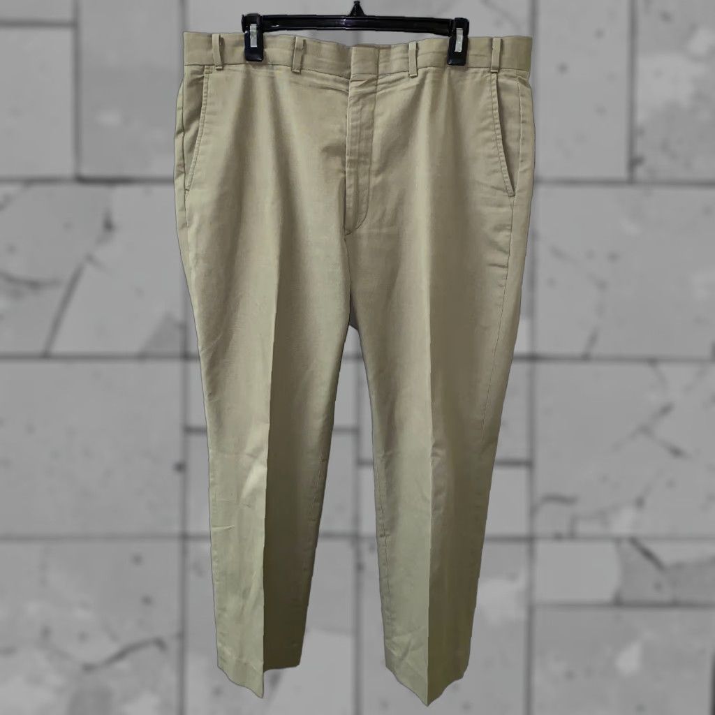 Orvis Orvis Mens Beige Zip Fly Pleated Pants Size 38 X 29 Pants Casual Men Regular 38 29 Beige Zip Fly Pleated Orvis Mens Size US 38 / EU 54 - 1 Thumbnail