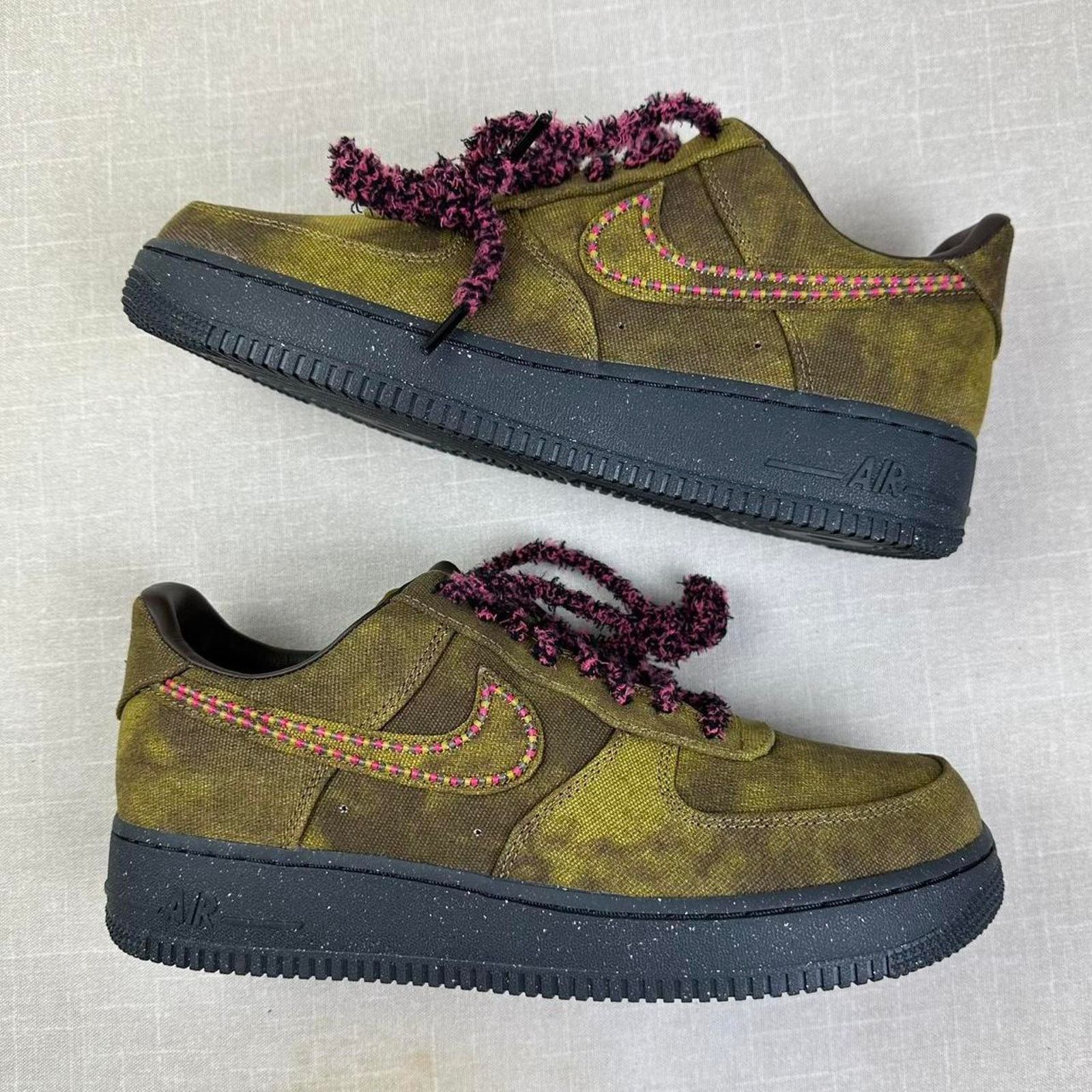 Nike 🖤 Nike Air Force 1 Low "Boucle" 14M Size US 14 / EU 47 - 2 Thumbnail