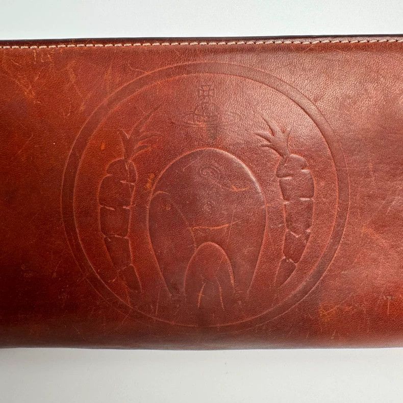Vivienne Westwood Vivienne Westwood Brown pig leather wallet Size ONE SIZE - 4 Thumbnail