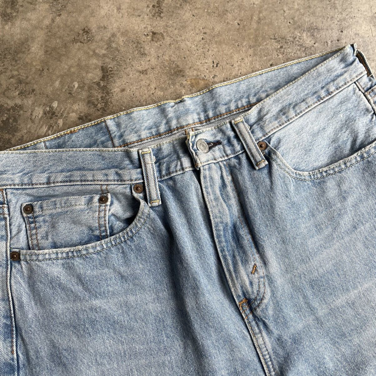 Levi's Vintage Clothing 🔥Vintage Levis 510 Stoned Washed Regular Fit Denim Jeans Size US 35 - 10 Thumbnail