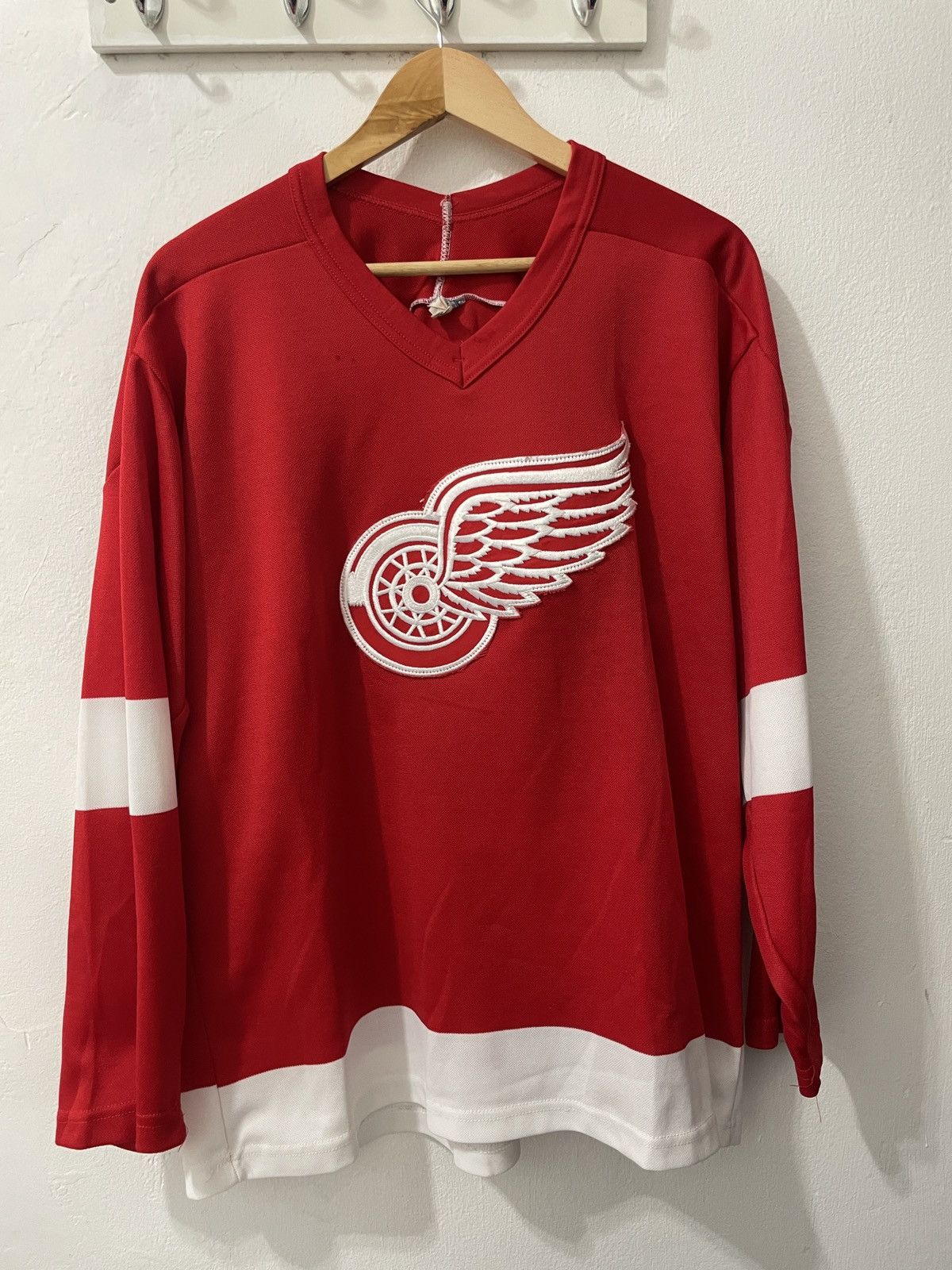 Ccm × Vintage Vintage Detroit Red Wings CCM Maska Jersey (112) Size US L / EU 52-54 / 3 - 3 Thumbnail