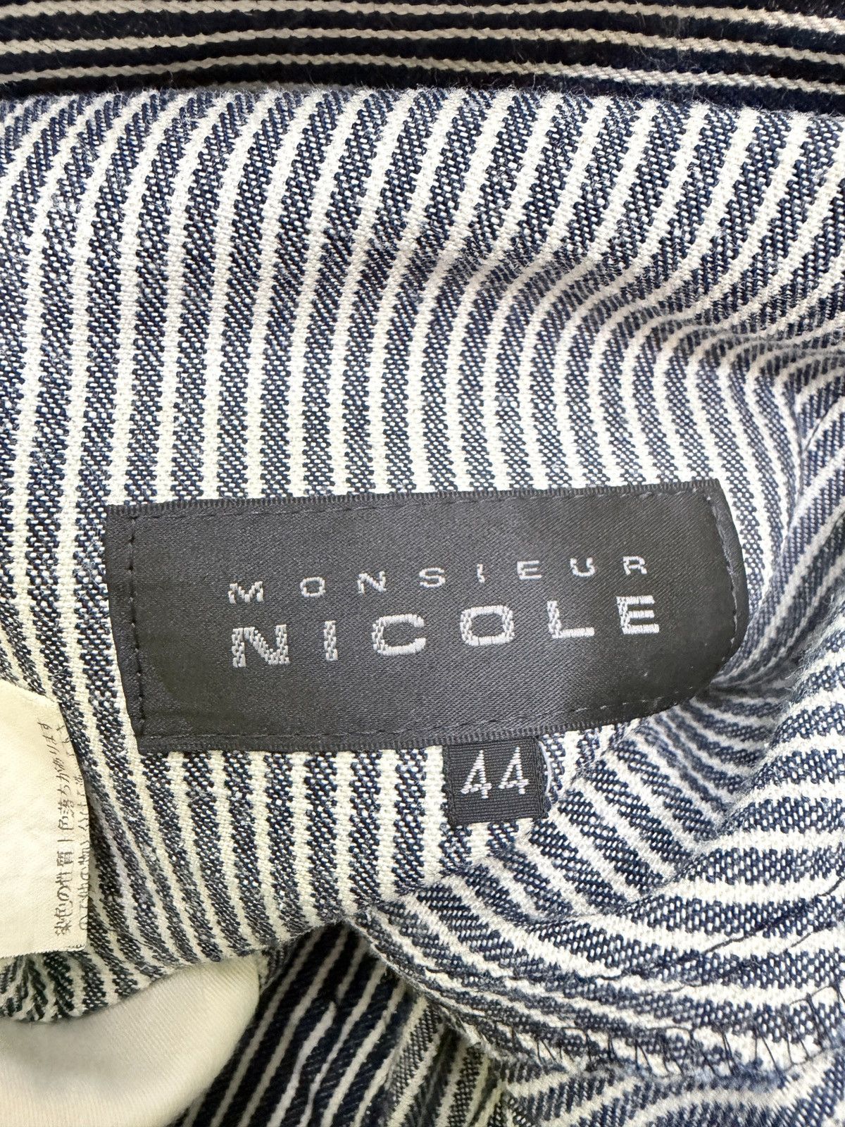 Nicole Club Monsieur Nicole Hickory Flare Paint Splash Workwear Pants Size US 28 / EU 44 - 14 Thumbnail