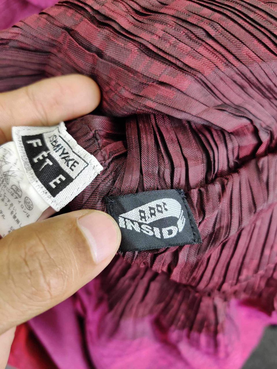 Homme Plisse Issey Miyake × Issey Miyake × Japanese Brand Vintage Issey Miyake Fete Pleated Cardigan Size US M / EU 48-50 / 2 - 15 Thumbnail