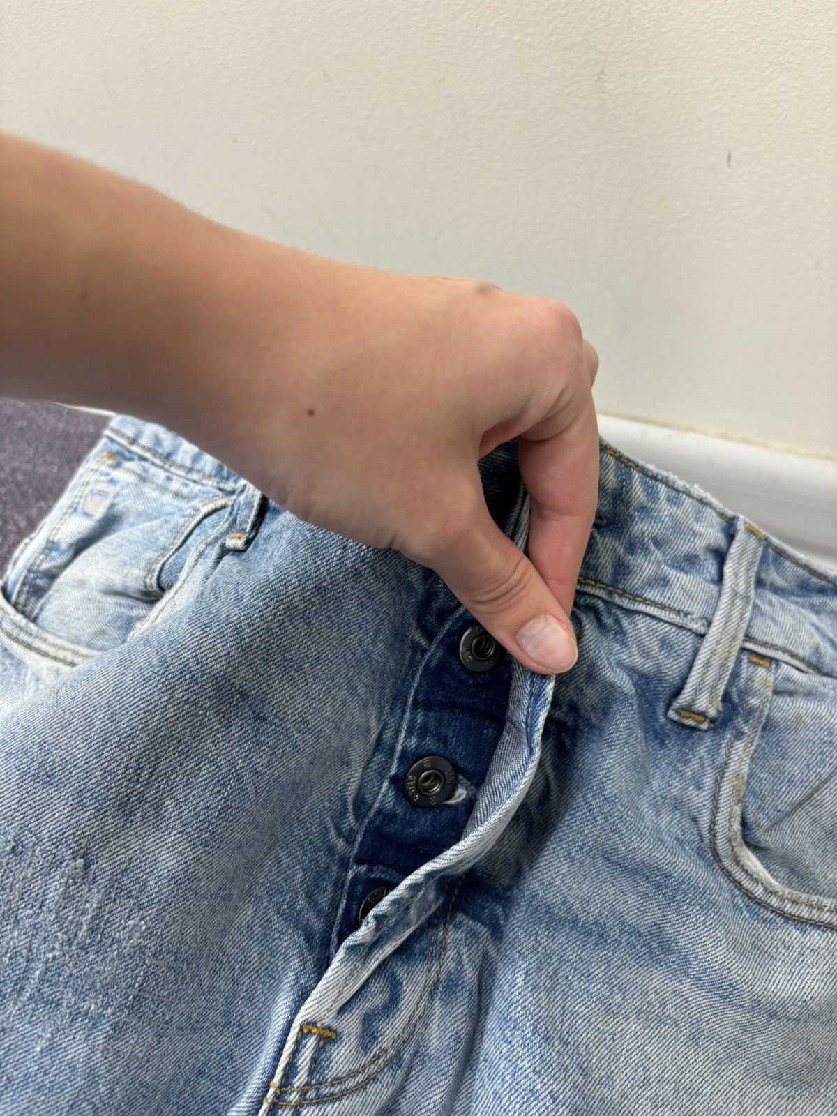 G-Star Vintage G-Star Raw Restored Arc Relaxed Tapered Denim Jeans Size US 32 / EU 48 - 9 Thumbnail