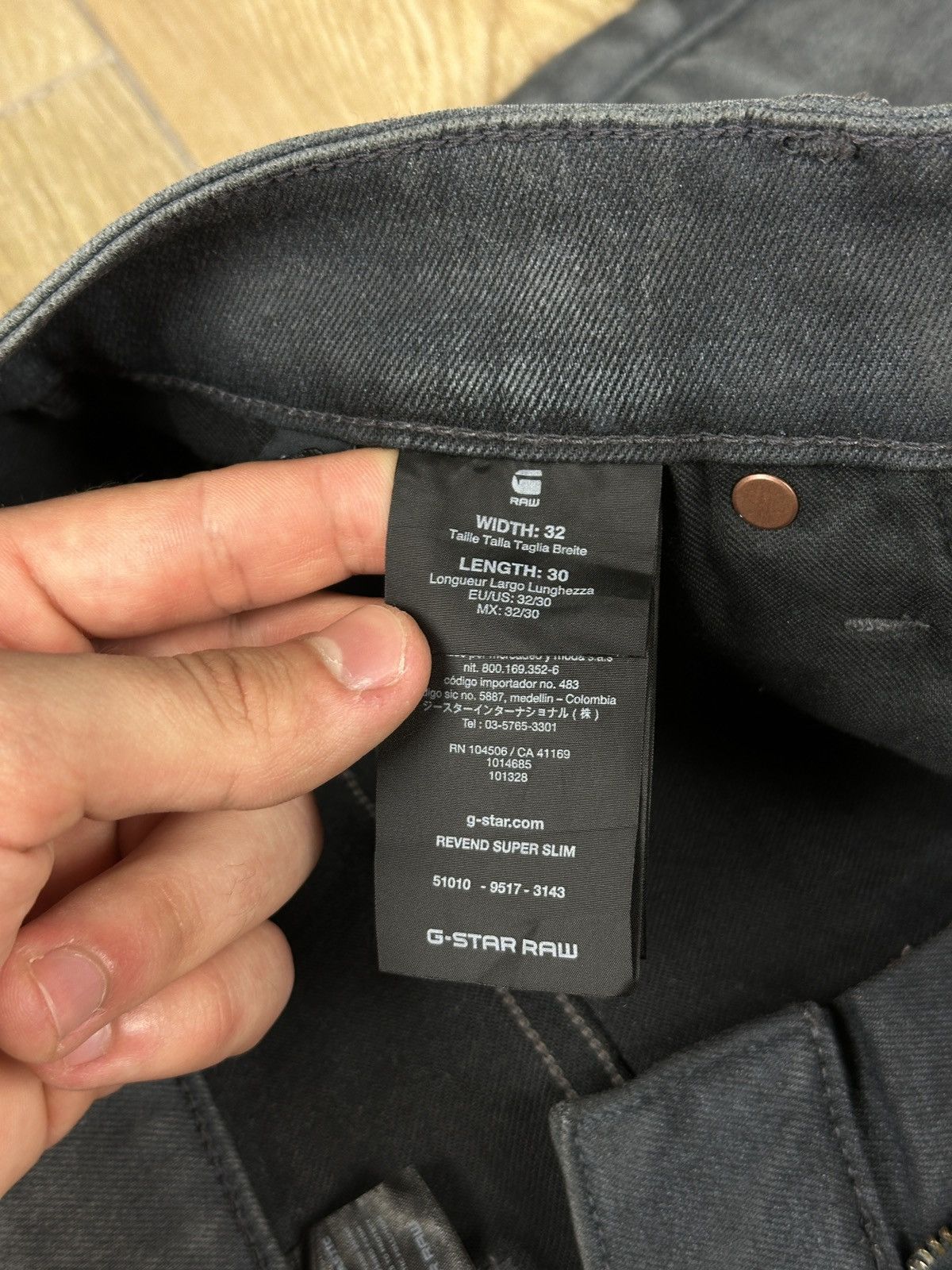 G-Star NEW🏷️ G-Star Raw Revend Super Slim Denim Jeans Size US 32 / EU 48 - 9 Thumbnail
