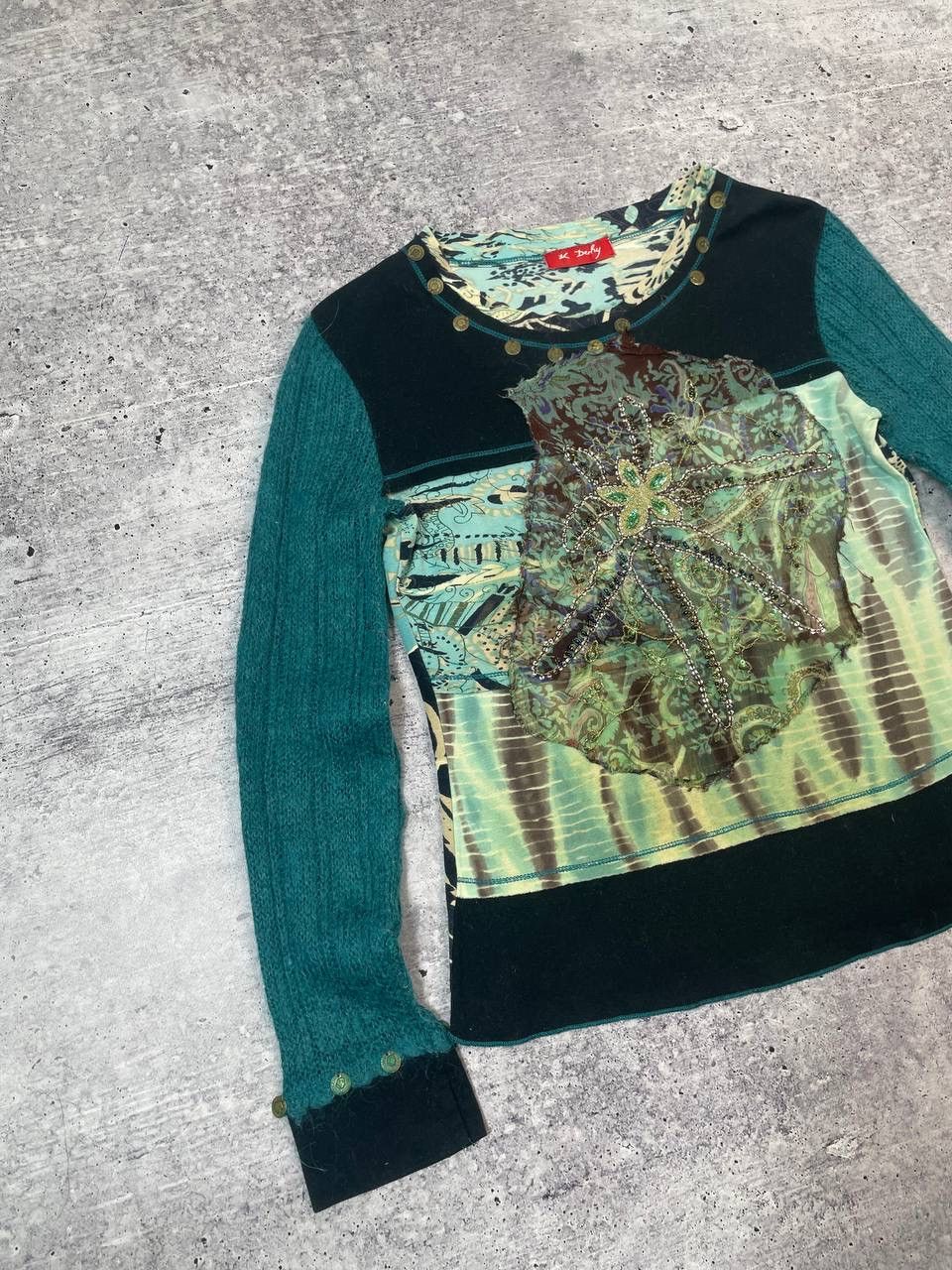Hysteric Glamour Vintage 00s Save The Queen JPG Custo Style Top Shirt Y2K Size M / US 6-8 / IT 42-44 - 2 Thumbnail