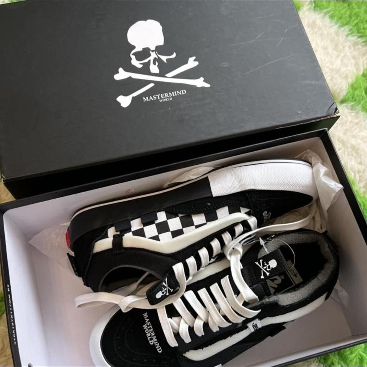 image of Mastermind World x Vans Mastermind X Vans Collab By End Shoes in Black, Women's (Size 7.5)