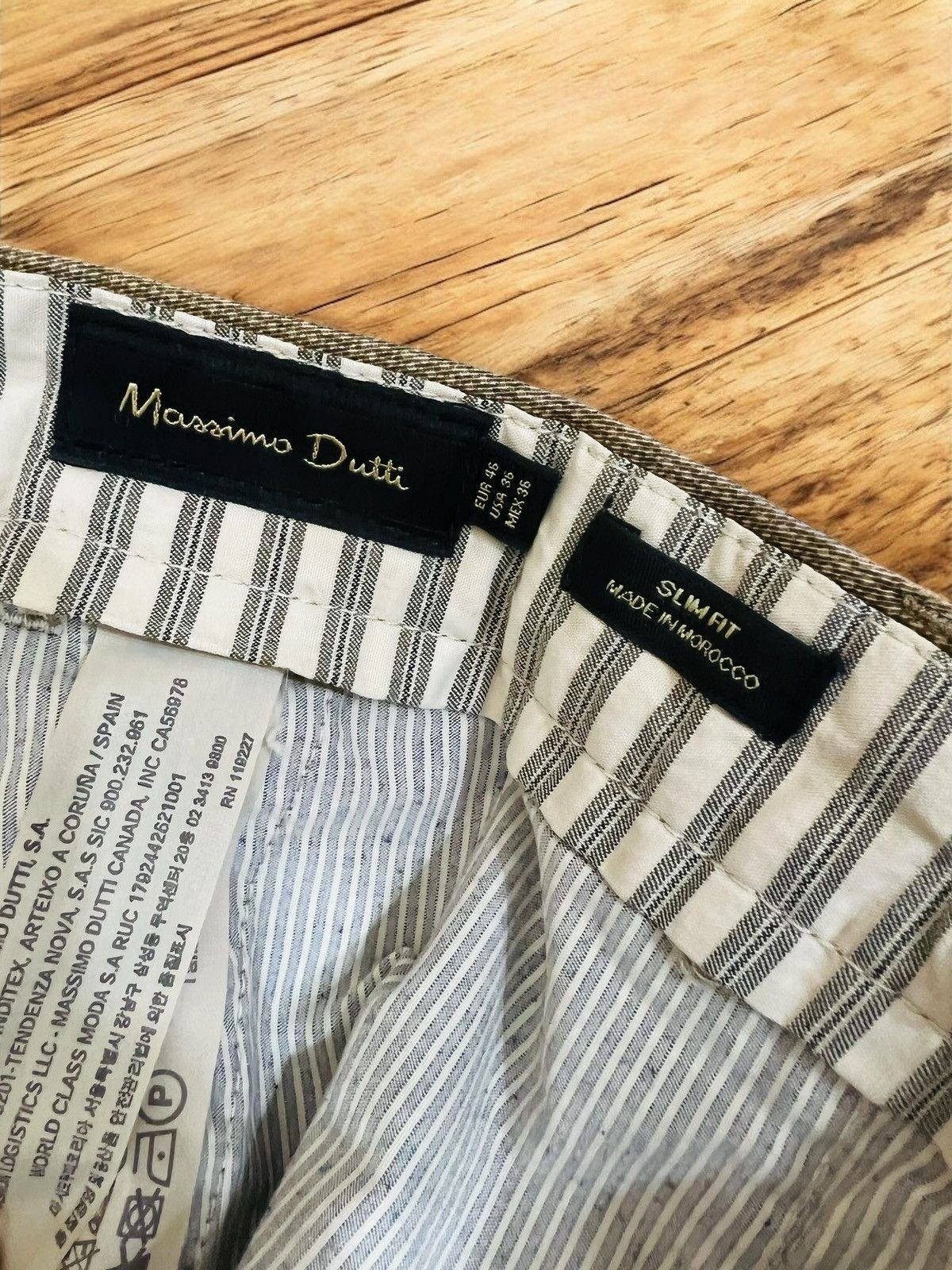 Massimo Dutti Massimo Dutti chino trousers size W36 / XL Size US 36 / EU 52 - 7 Thumbnail