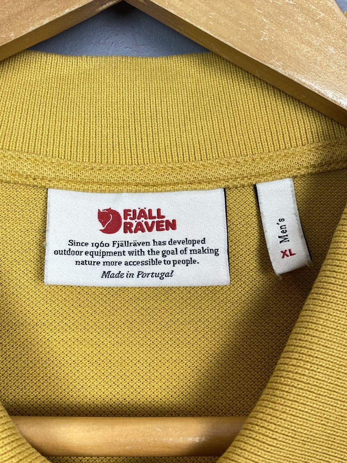 Fjallraven Fjallraven Övik Polo Shirt Short Sleeve Size M Yellow Top Size US XL / EU 56 / 4 - 3 Thumbnail