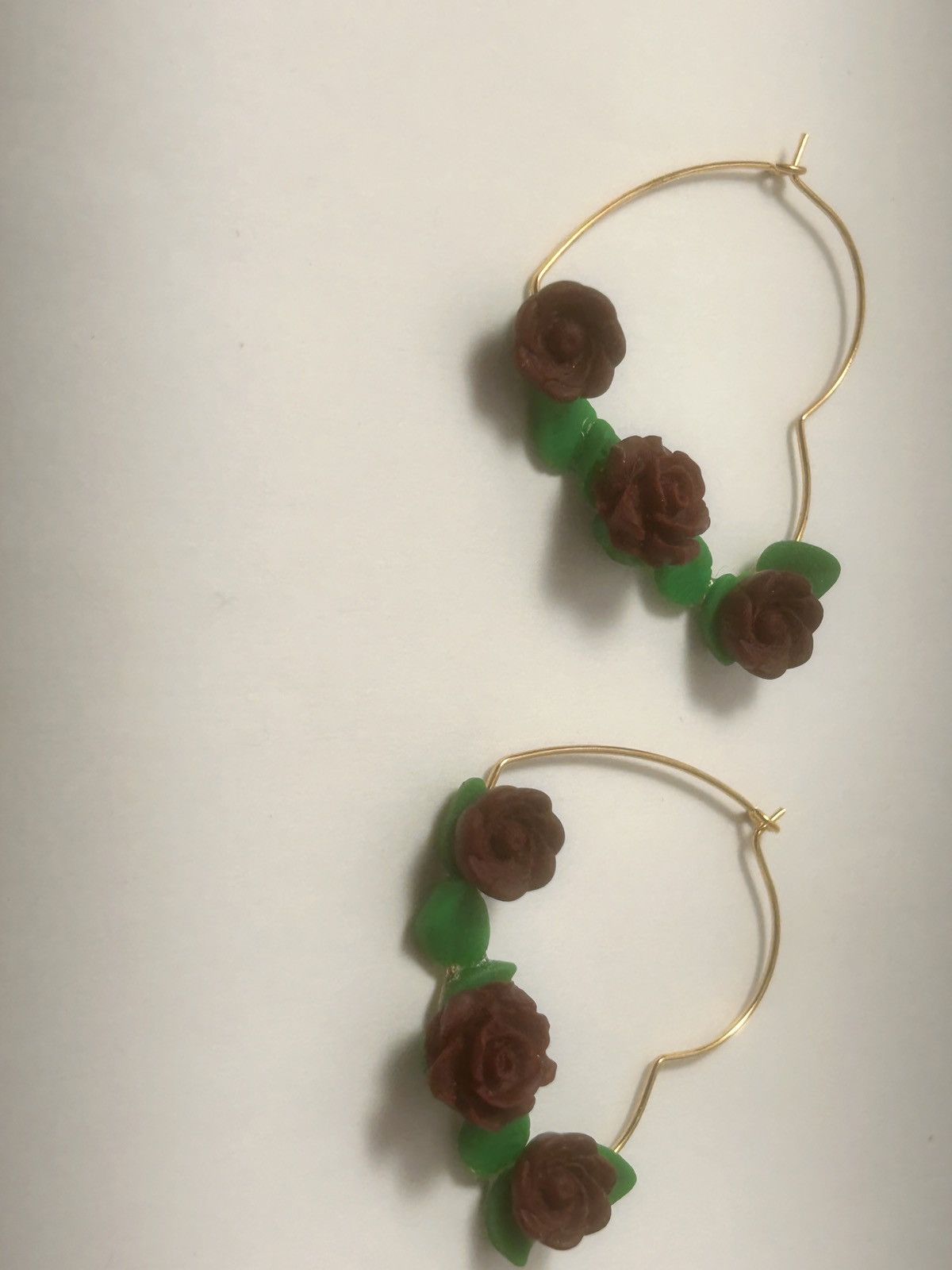 Handmade × Other Hoop earrings Size ONE SIZE - 3 Thumbnail