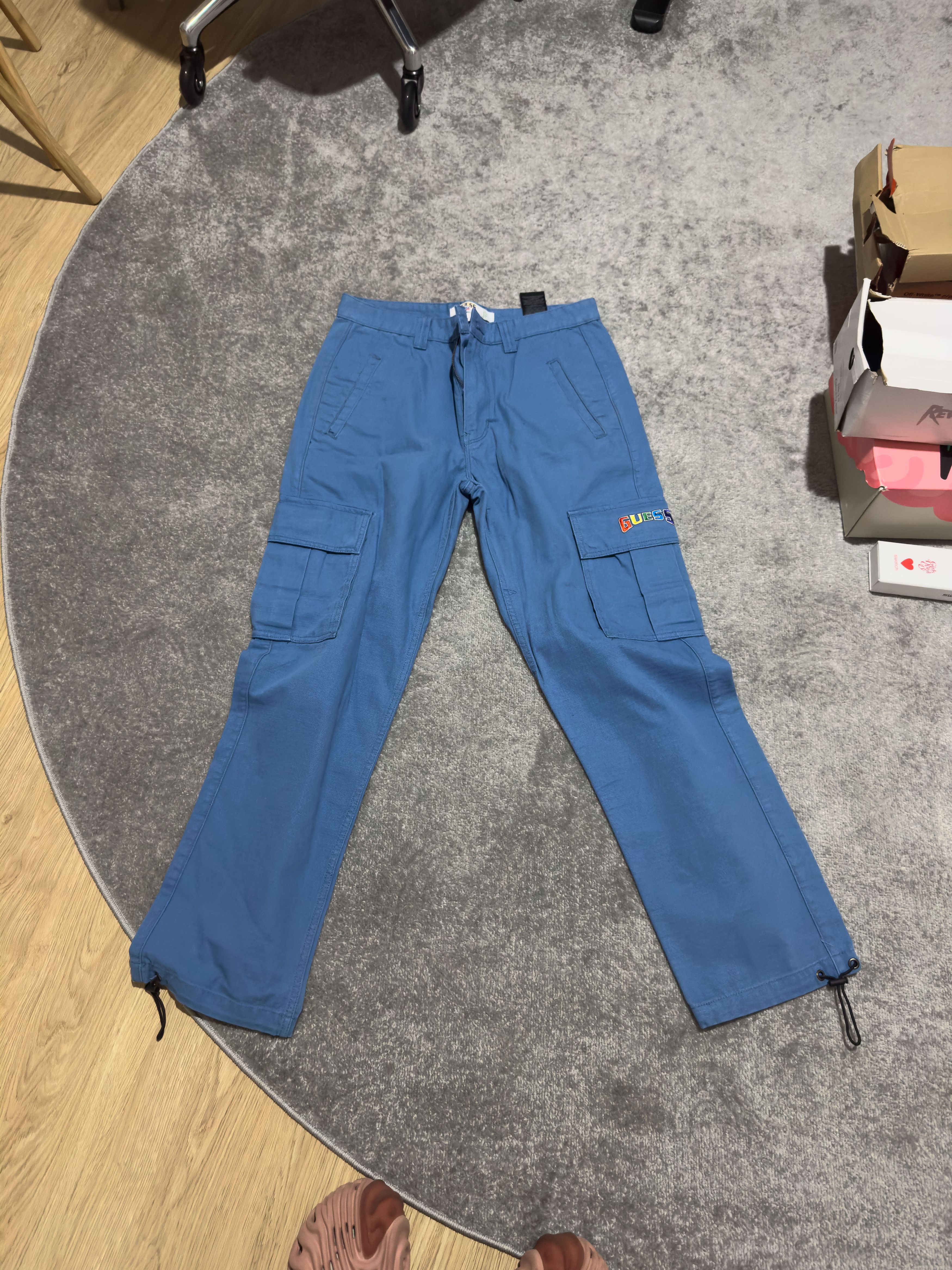 Guess × J Balvin J Blavin Guess Collab Cargo Pants Size US 32 / EU 48 - 1 Thumbnail