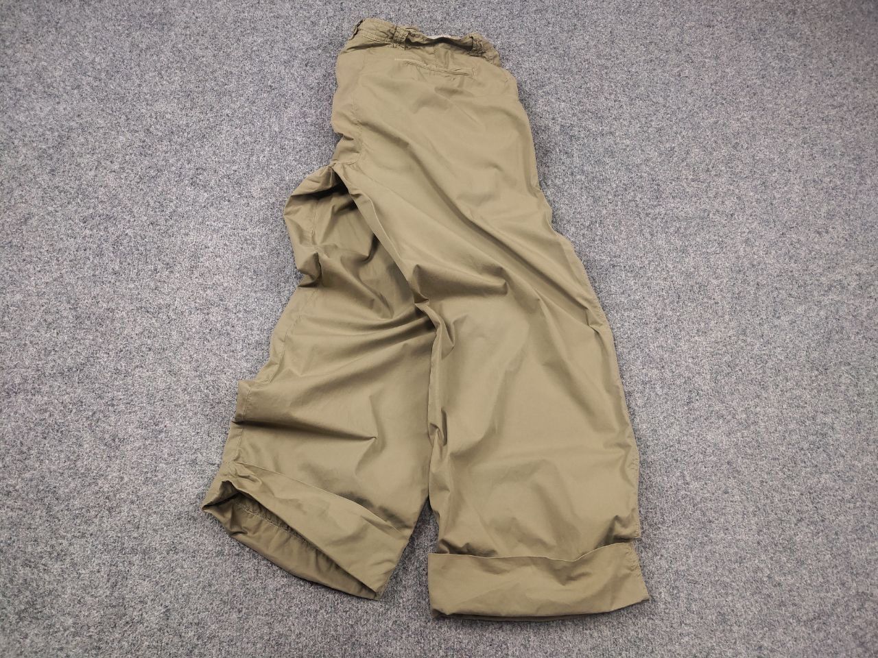 Dries Van Noten Dries Van Noten Design Wide Leg Beige Trouser Chino Pants Size 30" / US 8 / IT 44 - 3 Thumbnail