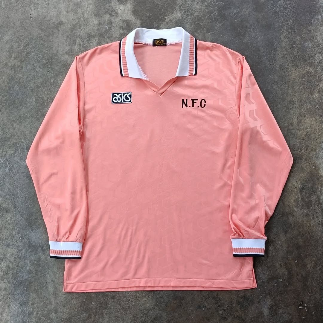 Asics × Vintage Vintage 90s Asics Long Sleeve Jersey Size US L / EU 52-54 / 3 - 1 Thumbnail