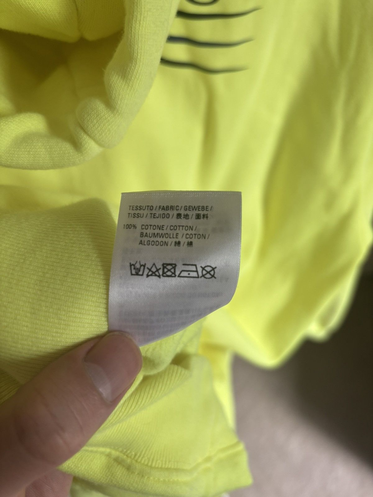 Balenciaga Balenciaga neon yellow campaign medium fit hoodie Size US L / EU 52-54 / 3 - 10 Thumbnail