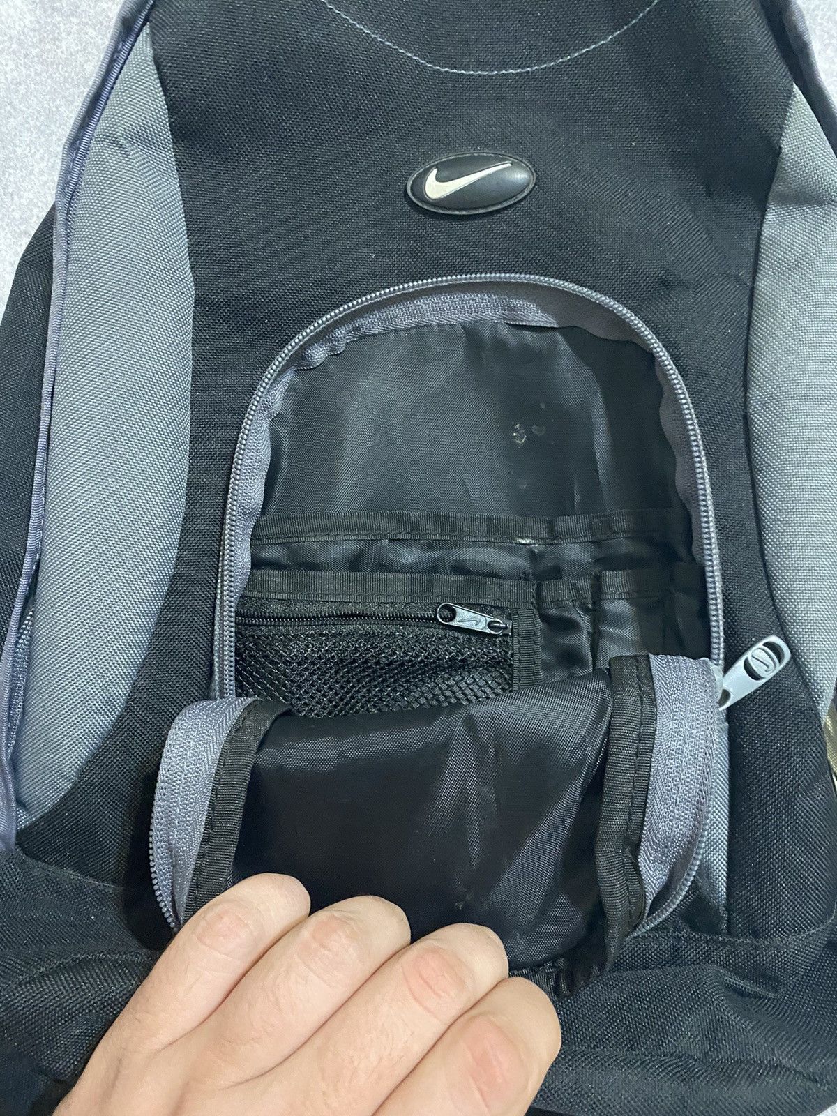 Nike × Vintage Vintage 00s Nike Drill Bagpack Swoosh Size ONE SIZE - 5 Thumbnail