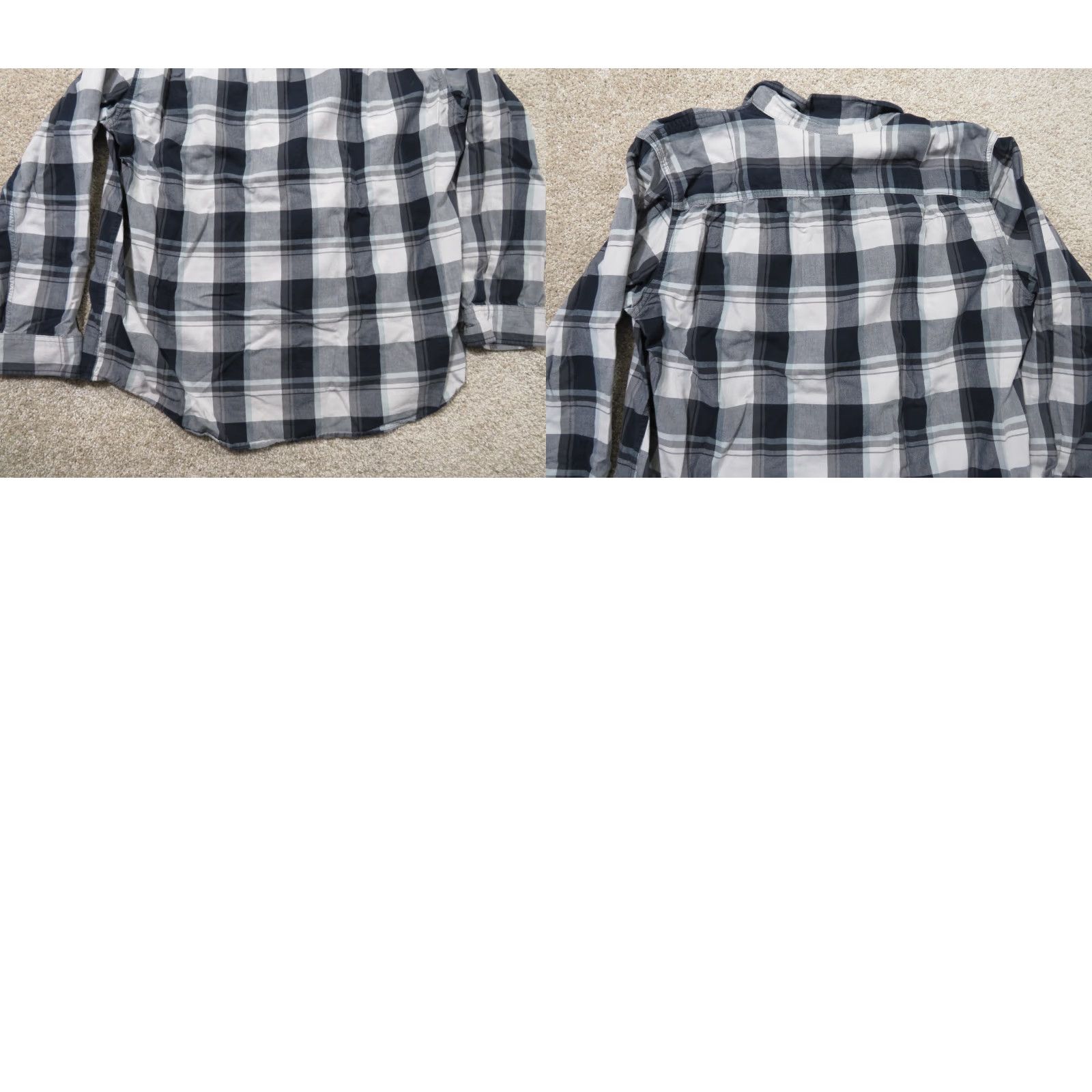 Carhartt Carhartt Shirt Men’s Original Fit L Black White Plaid Button-Up Workwear Shirt Size US L / EU 52-54 / 3 - 8 Thumbnail