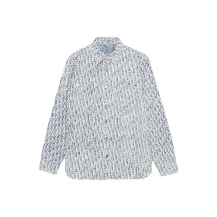 Dior Dior Classic Blue Long Sleeve Shirt 0079-2507