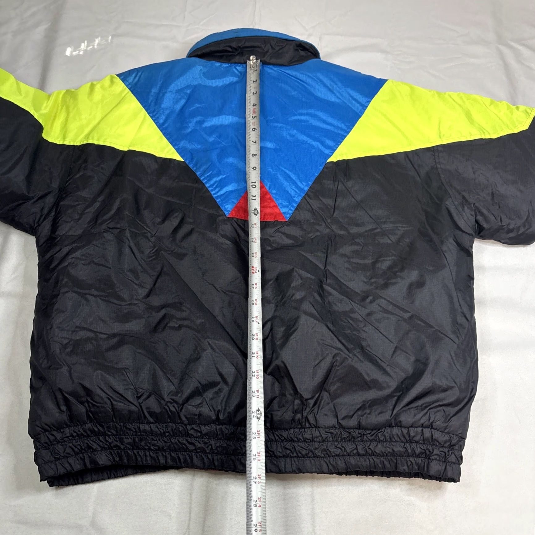 Vintage VINTAGE Black Campus Rugged Country Winter Jacket Puffer Ski Snow Large Red Blue Mens Size US L / EU 52-54 / 3 - 6 Thumbnail