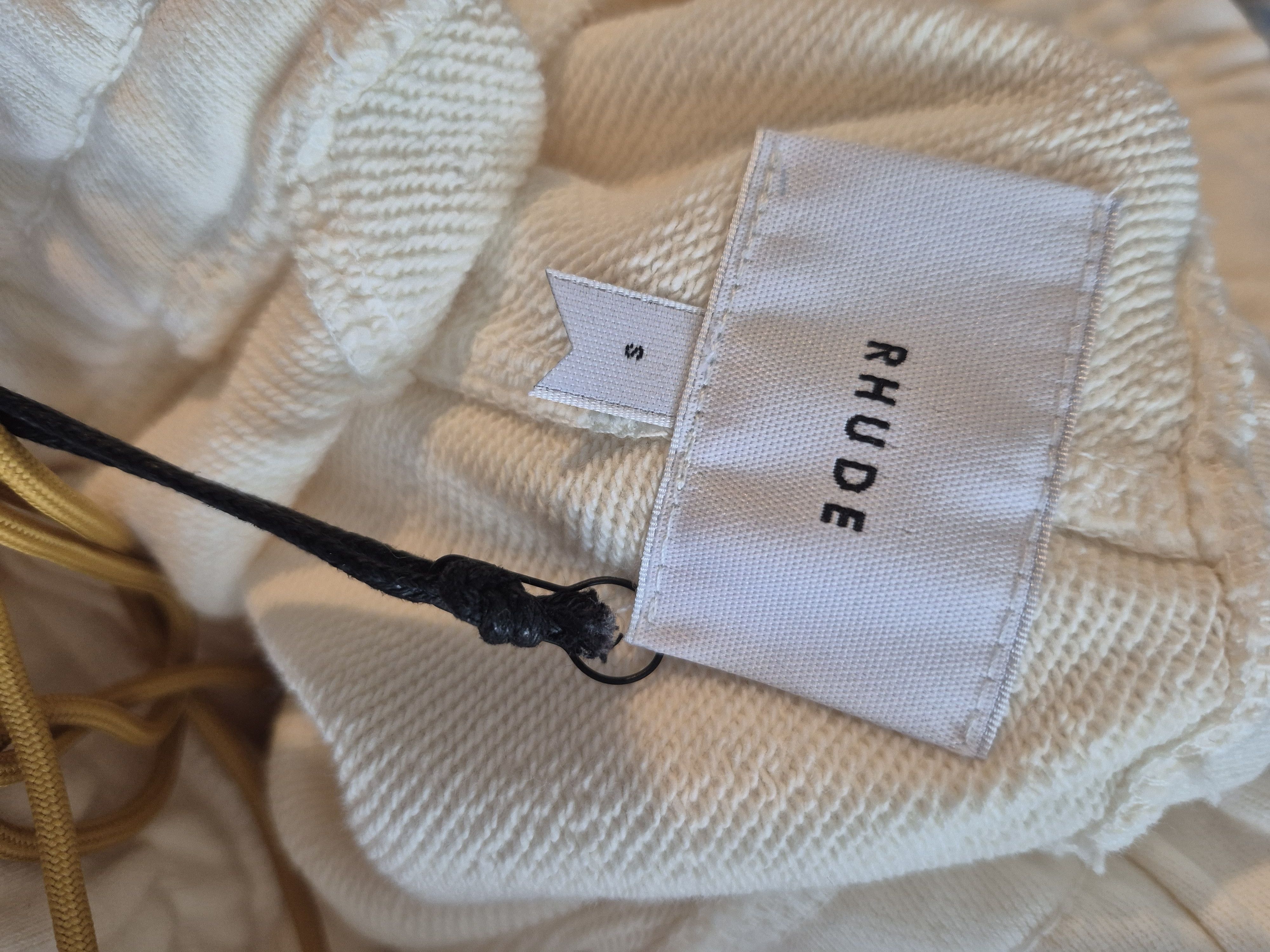 Rhude Rhude Logo Sweatshorts Orange/Cream Size US 30 / EU 46 - 4 Thumbnail