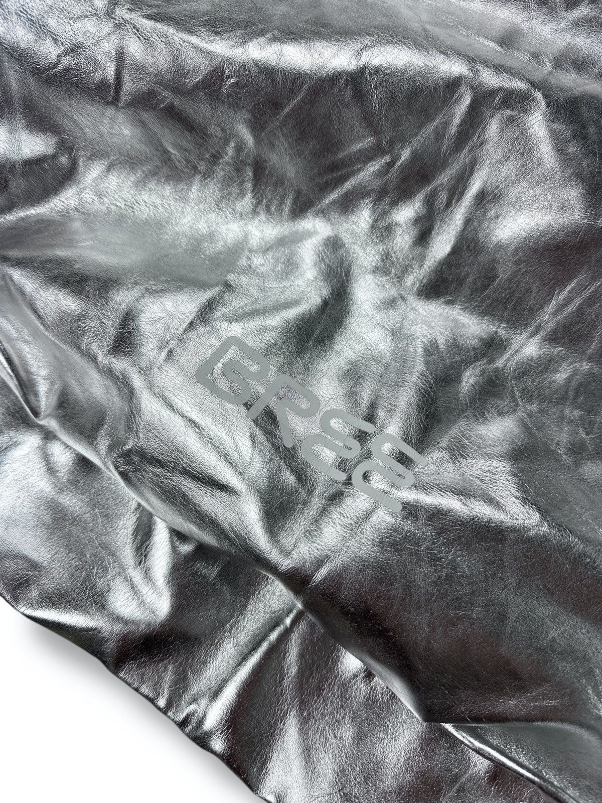 BREE BREE Mercedes Benz Silver Metallic Shopper Bag Size ONE SIZE - 7 Thumbnail