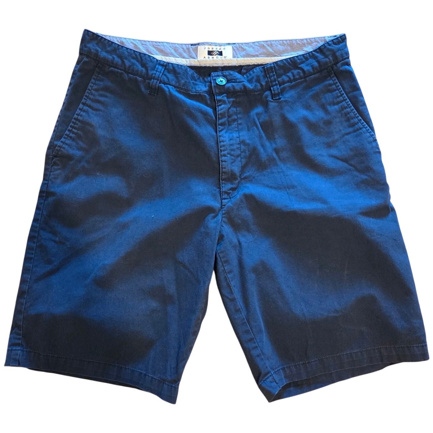 Joseph Abboud Joseph Abboud Navy Blue Khaki Shorts - Men's Size 36 Size US 36 / EU 52 - 1 Thumbnail