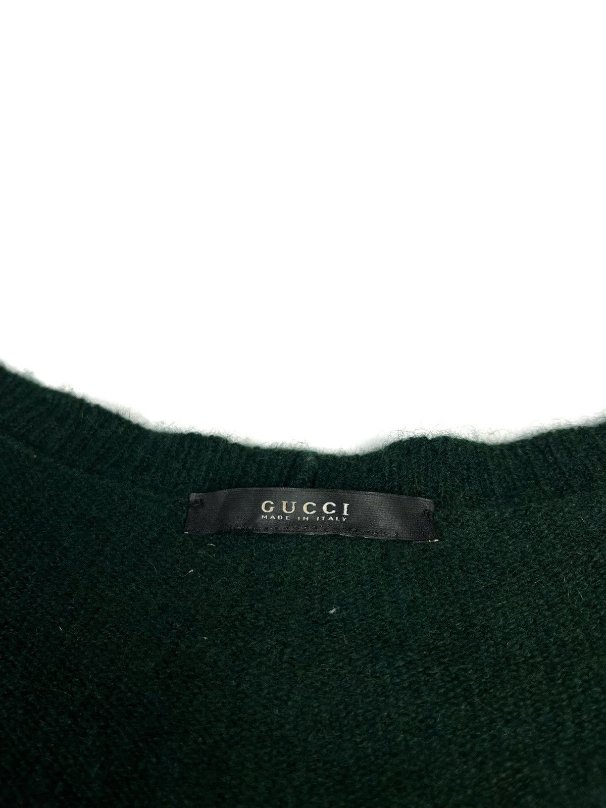 Gucci Gucci by Tom Ford 90 s Wool Sweater Bubble Sleeves Size M / US 6-8 / IT 42-44 - 8 Thumbnail