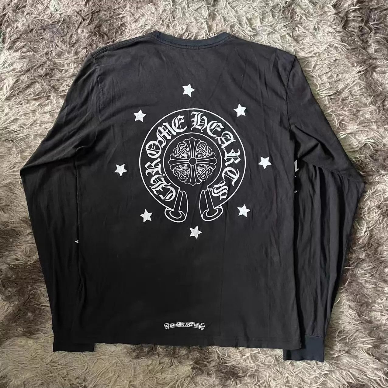 Chrome Hearts Chrome Hearts Star Arm Sanskrit Cross LS L 99 New Size US L / EU 52-54 / 3 - 2 Thumbnail