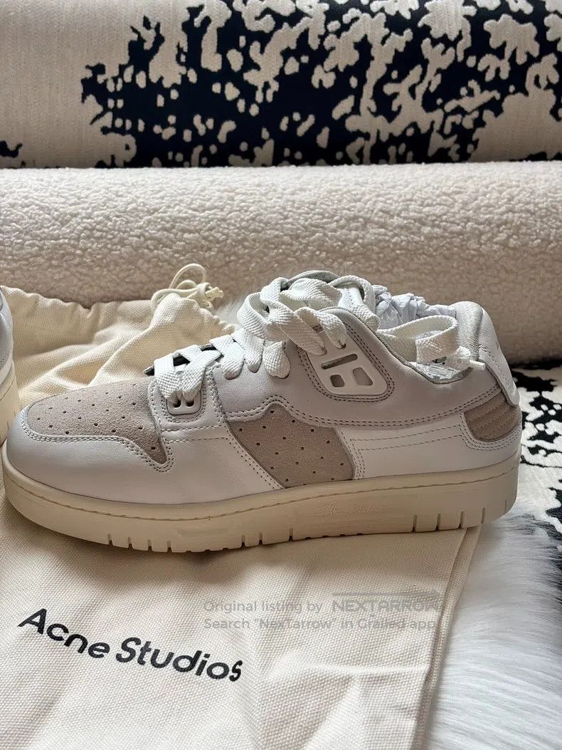 Acne Studios Acne Studios Off-white sneakers Size US 5.5 / IT 35.5 - 3 Thumbnail