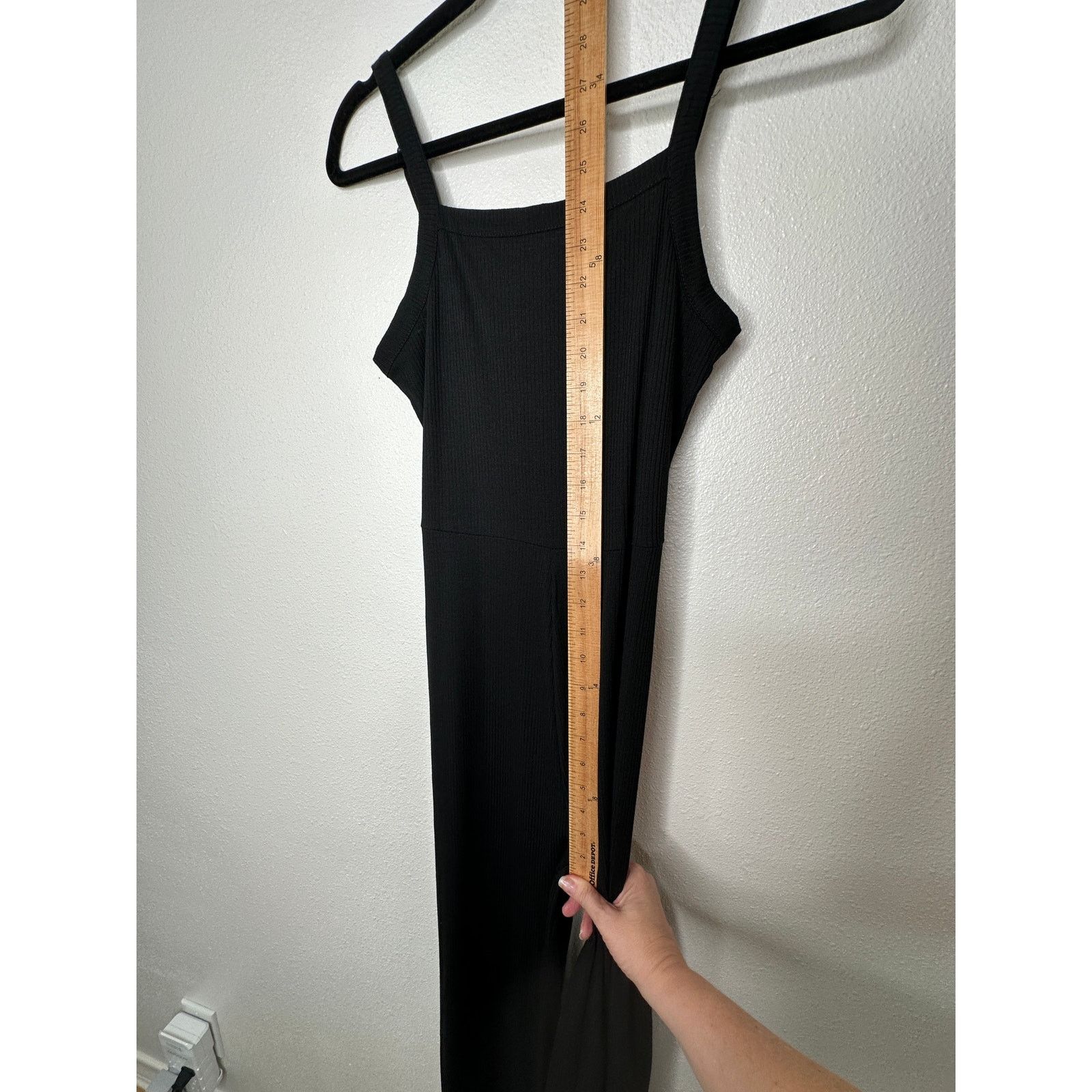 Cotton On NWT Cotton On The Valerie Strappy Black Wide Leg Jumpsuit S Size 27" / US 4 / IT 40 - 13 Thumbnail