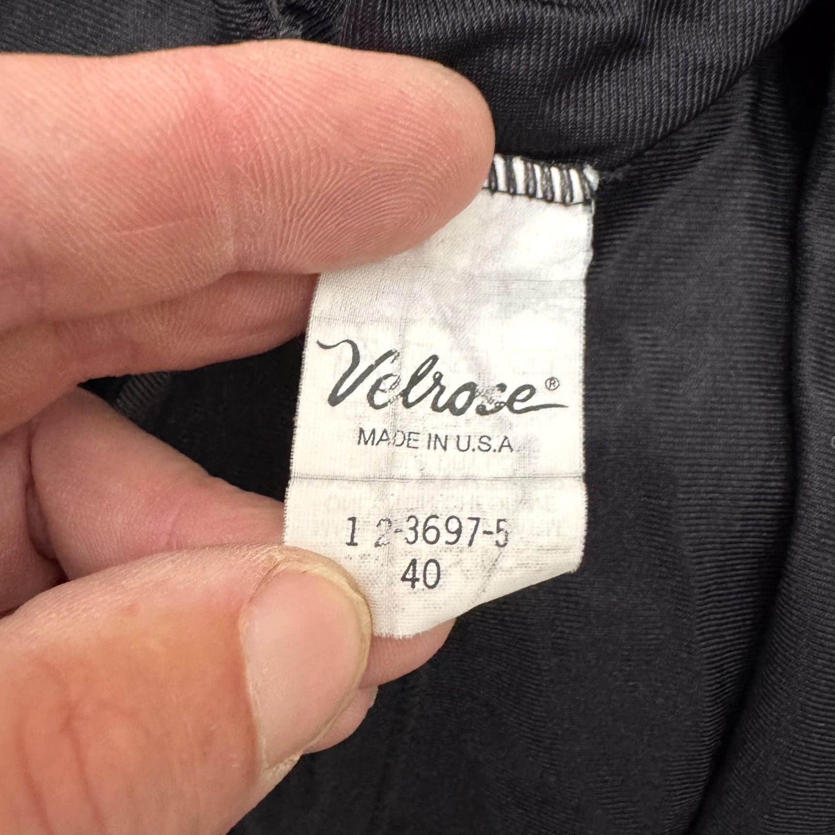 Vintage VINTAGE Velrose Slip Dress Sz 40 Adjustable Strap Midi USA Goth Sleek Minimalist 90s Womens Black" Size S / US 4 / IT 40 - 4 Thumbnail