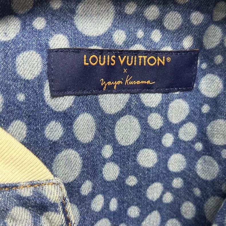Louis Vuitton Louis Vuitton Yayoi Kusama blue polka-dot embroidered logo Size US M / EU 48-50 / 2 - 3 Thumbnail