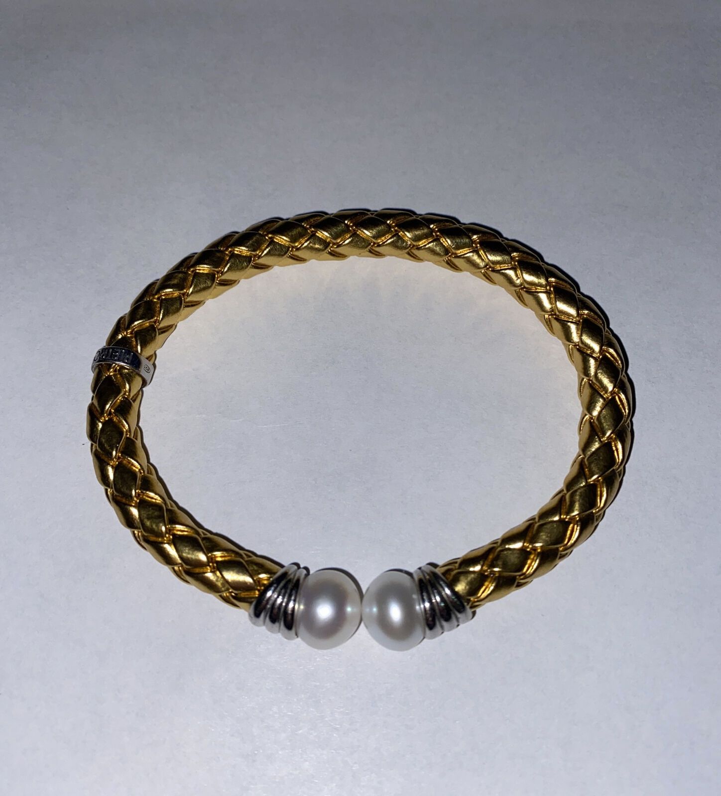 Other Pietro Balestro Gold Colored Bracelet Silver Piece Pearl Size ONE SIZE - 2 Thumbnail