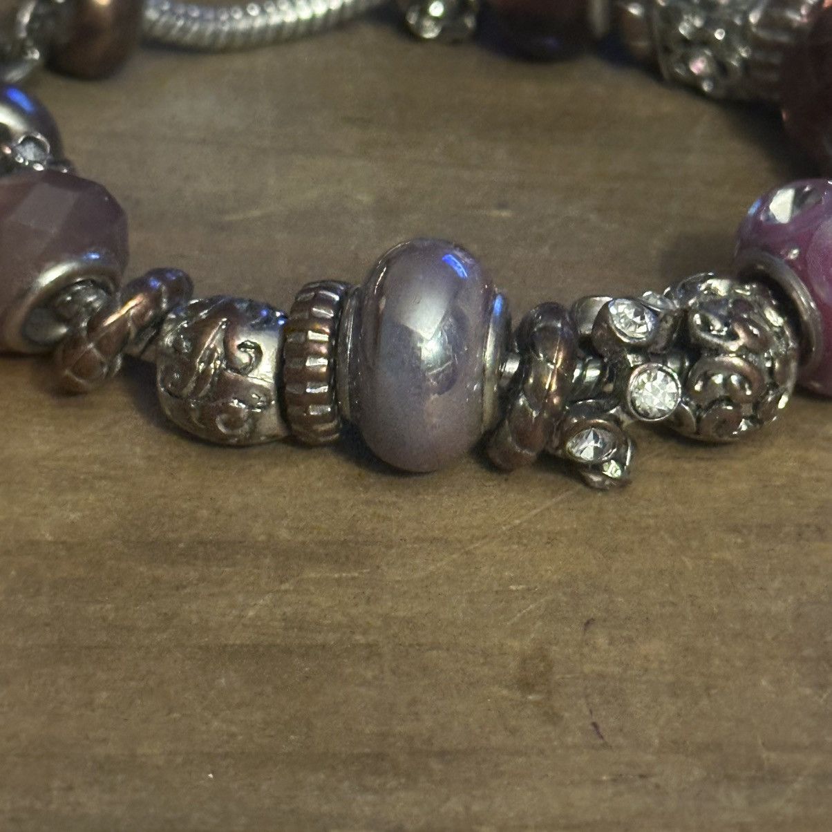 Other Silver tone sliding bead charm bracelet Size ONE SIZE - 3 Thumbnail