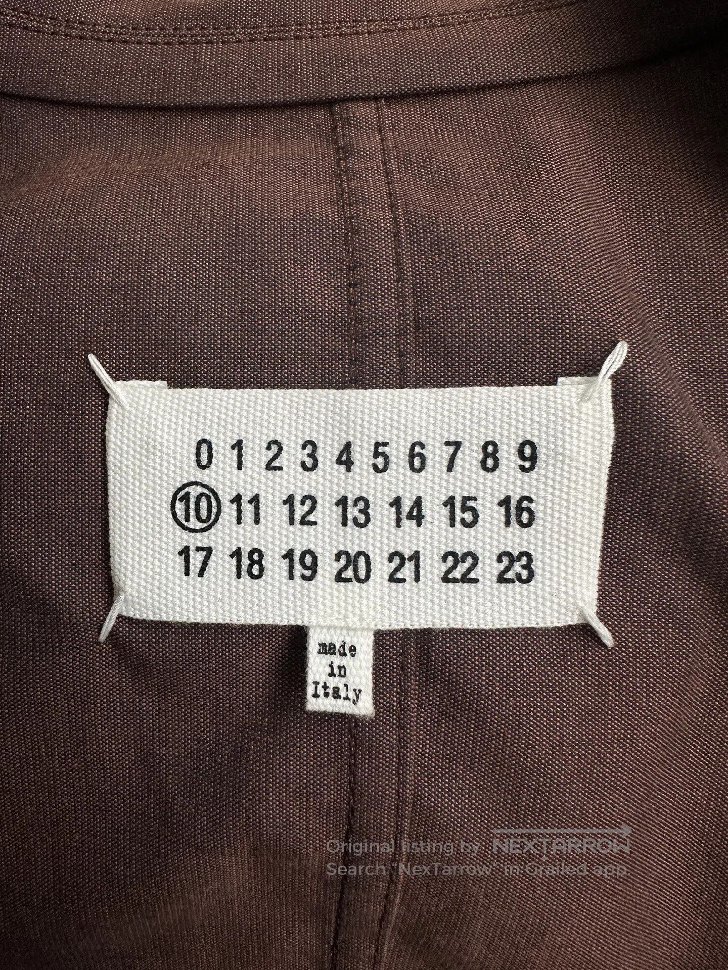 Maison Margiela Maison Margiela Gun-barred collar suit jacket| Size 46R - 4 Thumbnail