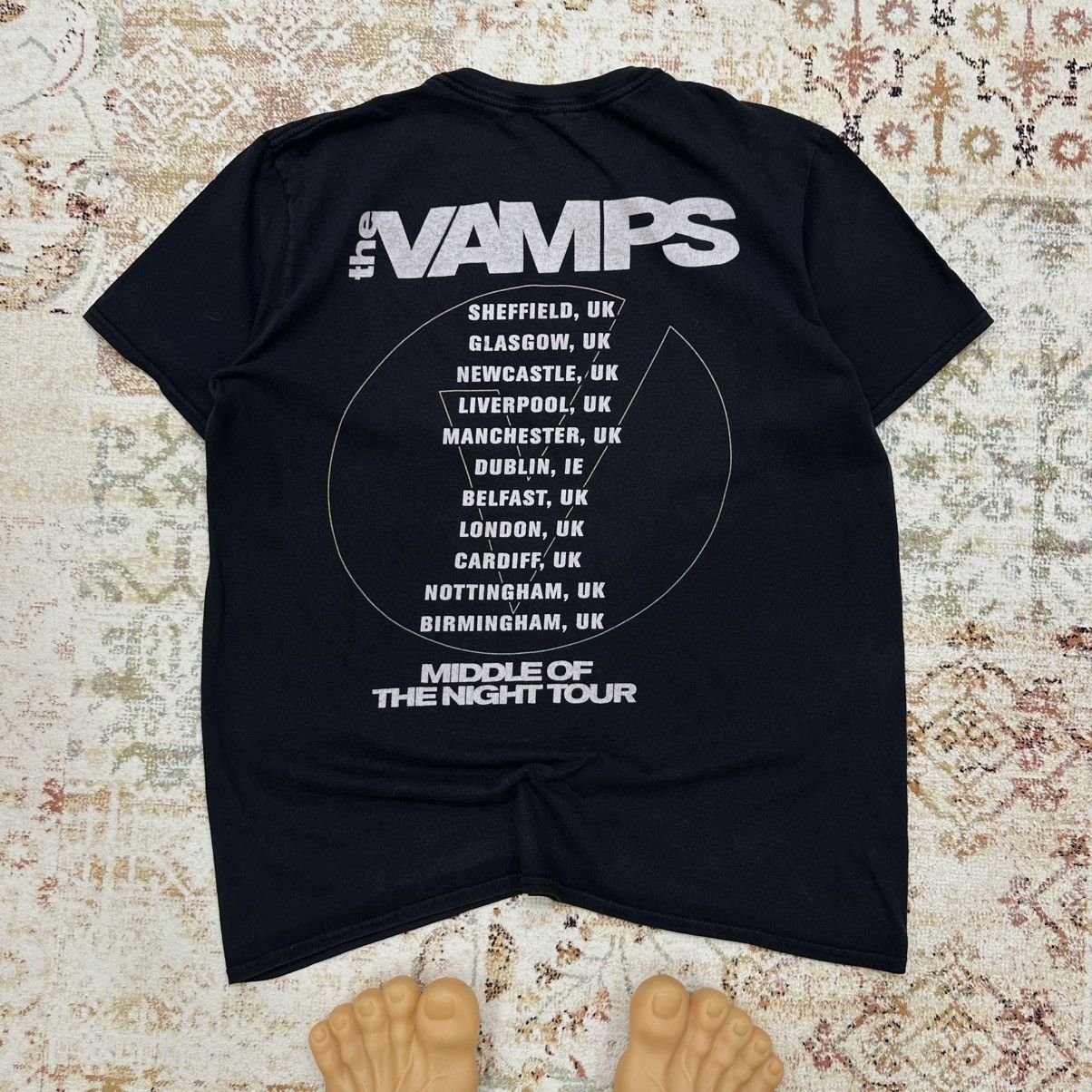Band Tees × Vintage Vintage Adult” The Vamps” T-shirts Band Rock Tour 00s Size US L / EU 52-54 / 3 - 2 Thumbnail