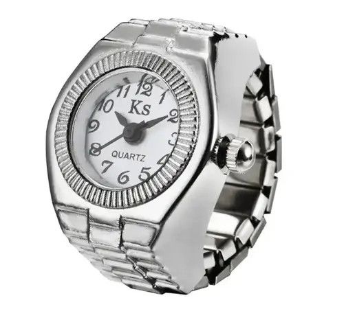 Other Mini Elastic Strap Watch Adjustable Ring Size ONE SIZE - 6 Thumbnail