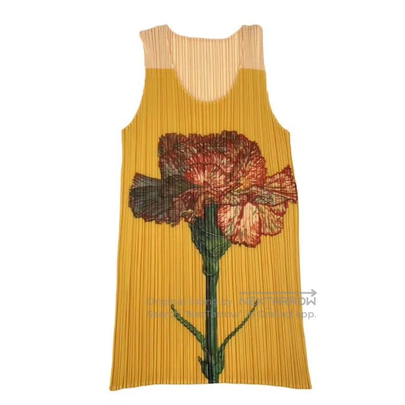 Issey Miyake Issey Miyake Yellow Vest Size L / US 10 / IT 46 - 1 Thumbnail
