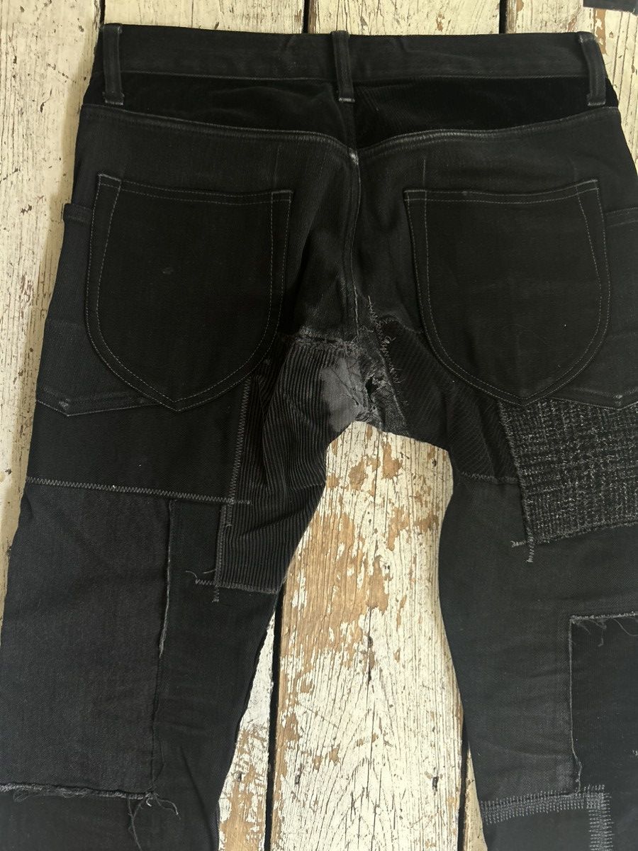 Junya Watanabe Junya Watanabe black denim patchwork jeans Size US 30 / EU 46 - 12 Thumbnail
