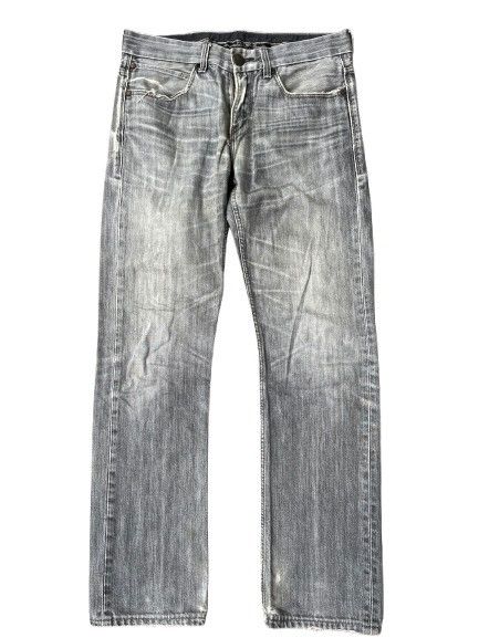 Levi's VINTAGE LEVIS 522 SLIM STRAIGHT MINOR DISTRESSED PUNK STYLE Size US 35 - 1 Thumbnail